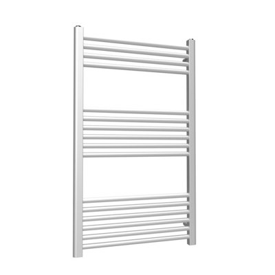 B&Q -  Coloured Towel Radiator Metallic Silver 1000mm X 600mm422W (1439 Btu)