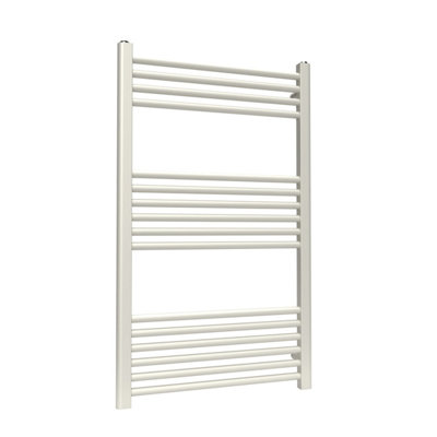 B&Q -  Coloured Towel Radiator Stone White1000mm X 600mm422W (1439 Btu)