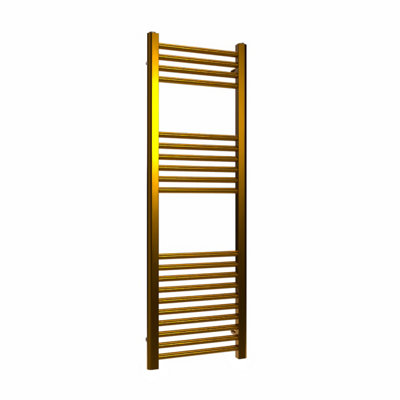 B&Q -  Coloured Towel RadiatorPolished Brass1200mm X 400mm378W (1289 Btu)
