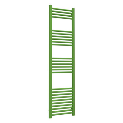 B&Q -  Coloured Towel RadiatorApple Green1600mm X 400mm497W (1695 Btu).