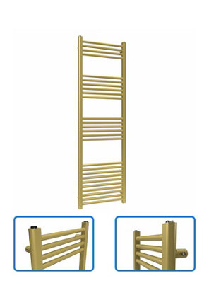 B&Q -  Coloured Towel RadiatorMetallic Gold1600mm X 500mmMild Steel2008 Btu.
