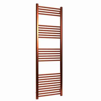 B&Q -  Coloured Towel Radiator Polished Copper1600mm X 500mm589W (2008 Btu).