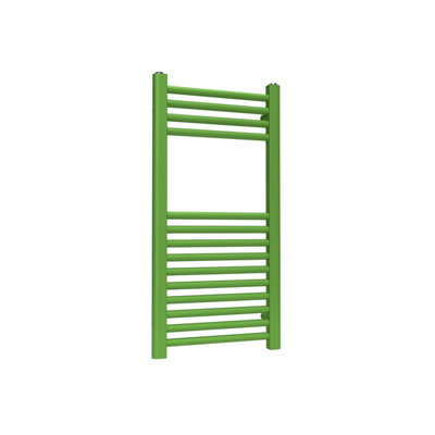 B&Q -  Coloured Towel RadiatorApple Green800mm X 400mmMild Steel260W (887 Btu)