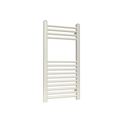 B&Q -  Coloured Towel Radiator Stone White800mm X 400mm260W (887 Btu)
