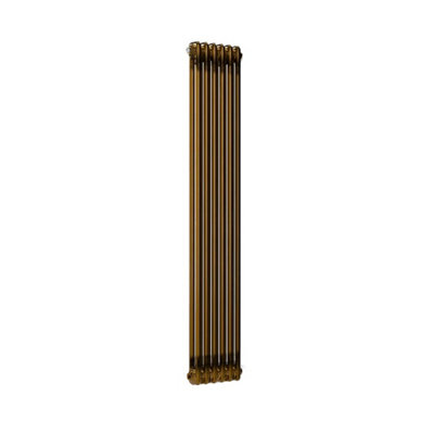 B&Q -  Vertical Brass Lacquer Column Radiator2 Column1500 mm X 290 mm.