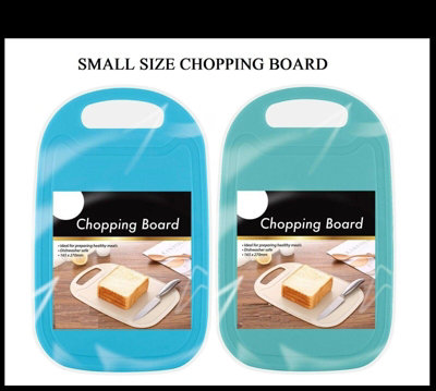  - Mantraraj 2Pk Plastic Chopping Board Set Bpa-Free Kitchen Food Prep Cutting Board Small