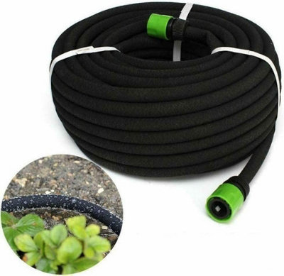  - Mantraraj 30M Garden Soaker Hose Water Saving Plants Rows Sprinkler Leaky Garden Irrigation Drip Soaking Hose
