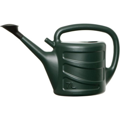 Mantraraj Plastic Watering Can Rose Head Detachable Indoor & Outdoor Water Can 7L Green from B&Q