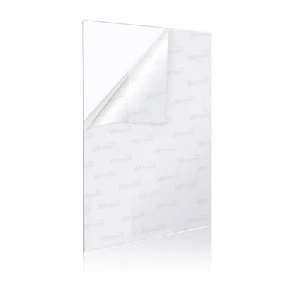 Ak Frames Perspex 80X35cm Clear Acrylic Plexiglass Sheets 1Mm Transparent Sheet Size 20 B&Q