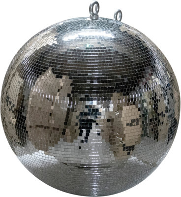 Fxlab Professional 60Cm Silver Mirror Ball With 10mm Facets And Fibreglass Core from B&Q