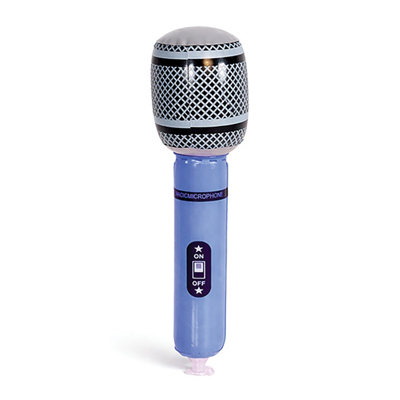 Cheetah Party Inflatable 20Cm Microphone from B&Q