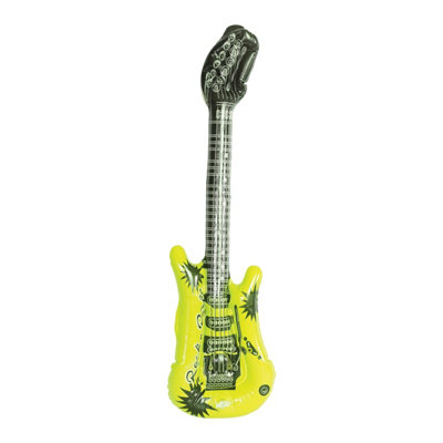Cheetah Party Inflatable 55Cm Guitar Ideal For Parties from B&Q