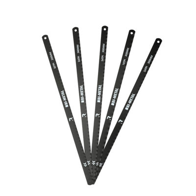 Rikä Rika 5-Piece Professional Hacksaw Spare Blade Pack from B&Q