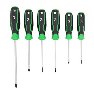 Rikä Rika 6-Piece Mixed Professional Screwdriver Set from B&Q