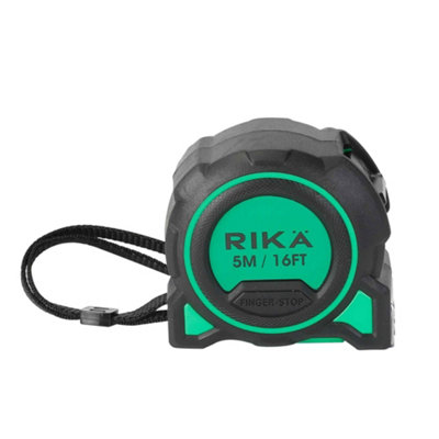 Rikä 5M Heavy Duty Tape MeasureDurable Metric Measuring Tool For Trade And Diy. from B&Q