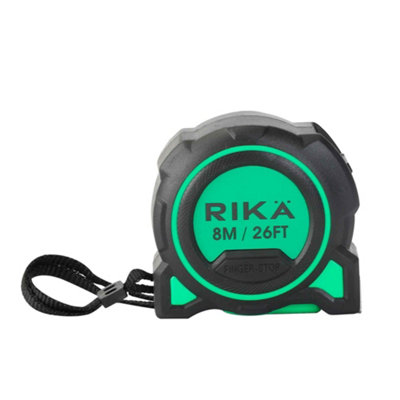 Rikä 8M Heavy Duty Tape MeasureDurable Metric Measuring Tape For TradeWorkshop And Diy Use. from B&Q