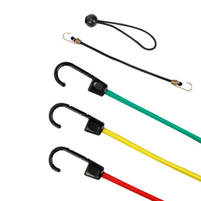 Rikä 20Pc Standard Bungee Cords20-Piece Pack For TradeWorkshop And Diy Use. from B&Q