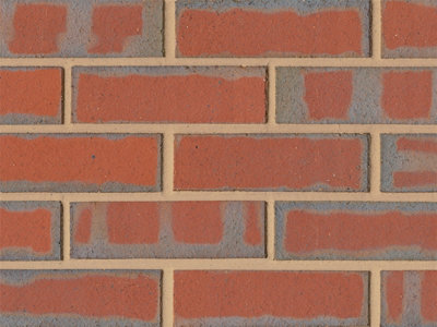 Blockleys Hadley Brindle Smooth Red Brick 65mm (Pack Of 400) from B&Q