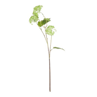 Wyld Haus Set Of 3 Artificial Green Viburnum Sprays630mm Plastic Stems from B&Q