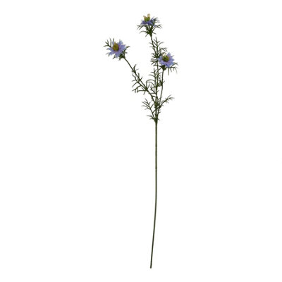 Wyld Haus Set Of 3 Purple Nigella Artificial Flower Stems 680mm from B&Q