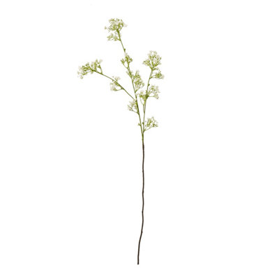 Wyld Haus Set Of 3 Cream Artificial Gypsophila Spray Stems For Weddings And Home Decor from B&Q