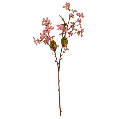 Wyld Haus Set Of 3 Pink Vernicia Fordii Artificial Flower Sprays 63Cm from B&Q