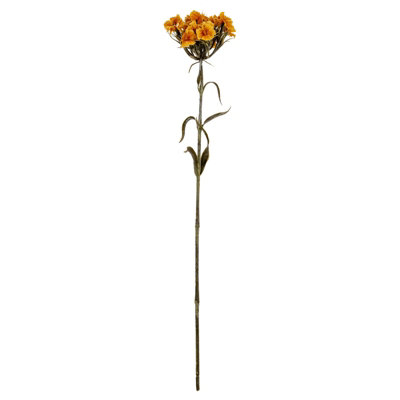 Wyld Haus Set Of 3 Artificial Yellow Dianthus Sprays55 Cm from B&Q