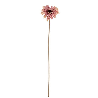 Wyld Haus Set Of 3 Artificial Pink Gerbera Stems 530 mm from B&Q