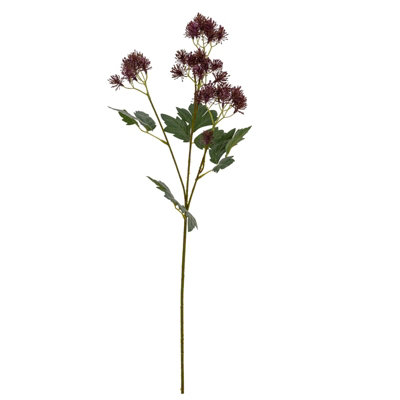Wyld Haus Set Of 3 Purple French Meadow Artificial Flower Sprays650mm Tall from B&Q