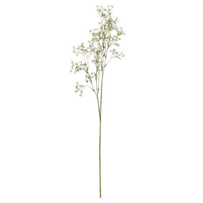 Wyld Haus Set Of 3 Artificial White Gypsophila Spray Stems 720mm from B&Q