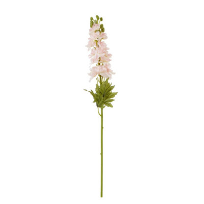 Wyld Haus Set Of 3 Pink Elatum Delphinium Artificial Flower Stems from B&Q