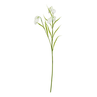 Wyld Haus Set Of 3 Artificial White Fritillaria Stems from B&Q