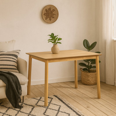 Wyld Haus Quietwood Rectangular Oak Dining Table 1200mm