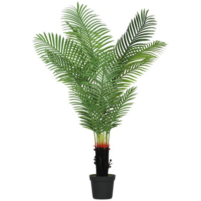 Wyld Haus Nomovi 150Cm Artificial Areca Palm In PotFull CanopyGreen from B&Q