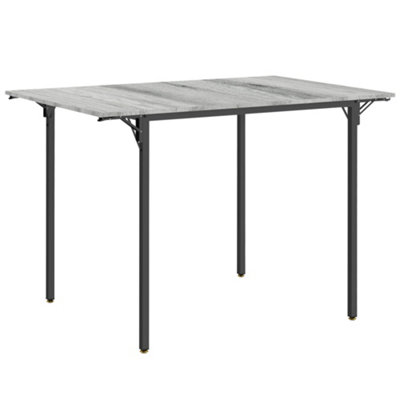 Wyld Haus Luco Grey Drop Leaf Dining TableSeats 2-4L120 X D79 X H79Cm from B&Q
