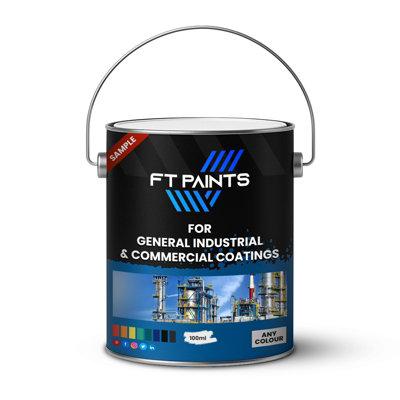  - Ft Paints Sample 100Ml Semi-Gloss Paint For Industrial & Commercial Coatings- Ral 6011-Reseda Green