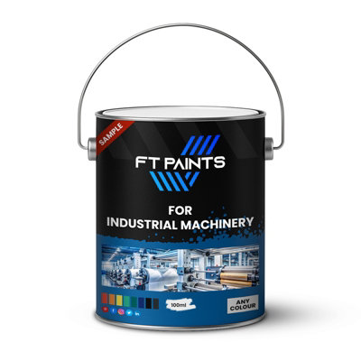  - Ft Paints Sample 100Ml Decorative Matt Finish Paint For Industrial Machinery- Ral 1003-Signal Yellow