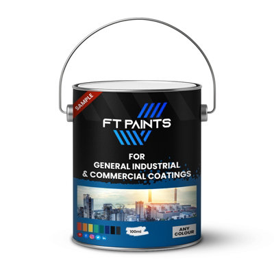  - Ft Paints Sample 100Ml Matt Finish Paint For Industrial & Commercial Coatings- Ral 6011-Reseda Green