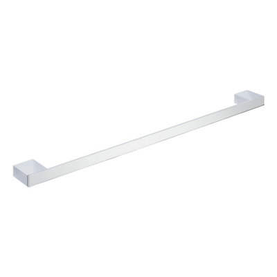 Bubly Bathrooms Premium Chrome Towel BarContemporary Bathroom Wall Mounted from B&Q