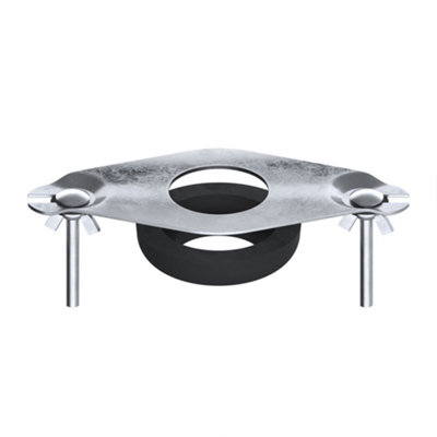 Bubly Bathrooms Close Coupling Kit For Wc Toilet Pan Cistern Doughnut Fixings Plate Donut from B&Q