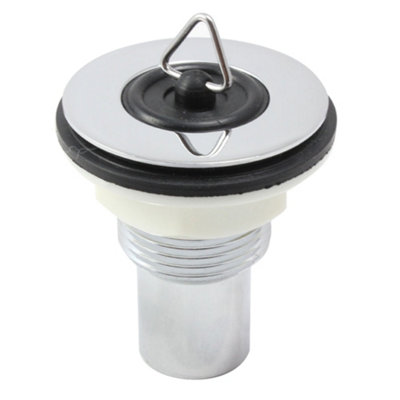 Bubly Bathrooms 3/4" Sink Waste With PlugChrome On Brass Caravan Camper Motorhome Boat Waste from B&Q