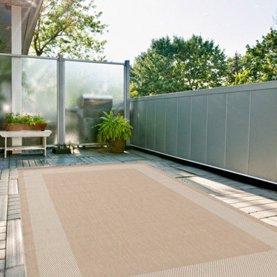 The Rugs Ecology Collection Outdoor Rugs In Beige  200Be from B&Q