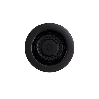 Balterley Unisex Black Kitchen Sink Waste Without Overflow, Top Fix Installation, - Image 3