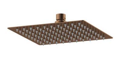Balterley Square Fixed Head 200mm Diameter from B&Q