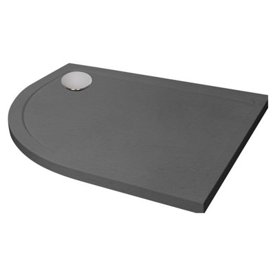 Balterley Unisex Grey Stone Tray Quad Slate Lh, 900X760mm In - Image 2