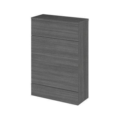 Balterley Alrewas Contemporary Floor Standing Wc Unit With Coordinating WorktopAnthracite Woodgrain600mm from B&Q