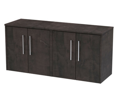 Balterley Winshill Contemporary Wall Hung Vanity Unit With Worktop1200mm from B&Q