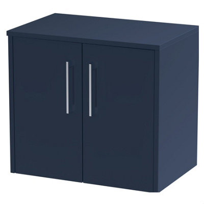 Balterley Winshill Contemporary 2 Door Wall Hung Vanity Unit With Worktop600mm from B&Q