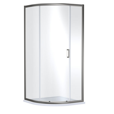 Balterley 900 X 900 X 1900mm Single Door Quadrant from B&Q