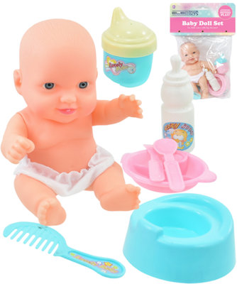  - Baby Doll Set With Accessories For Role Play